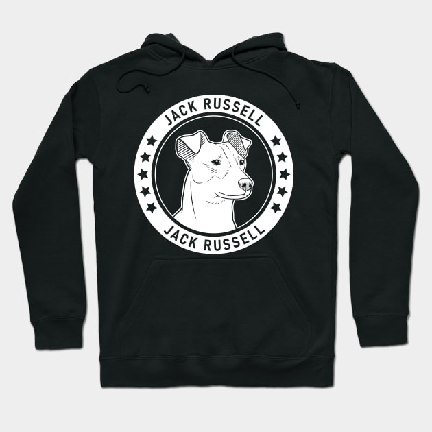 Jack Russell Fan Gift Hoodie by millersye